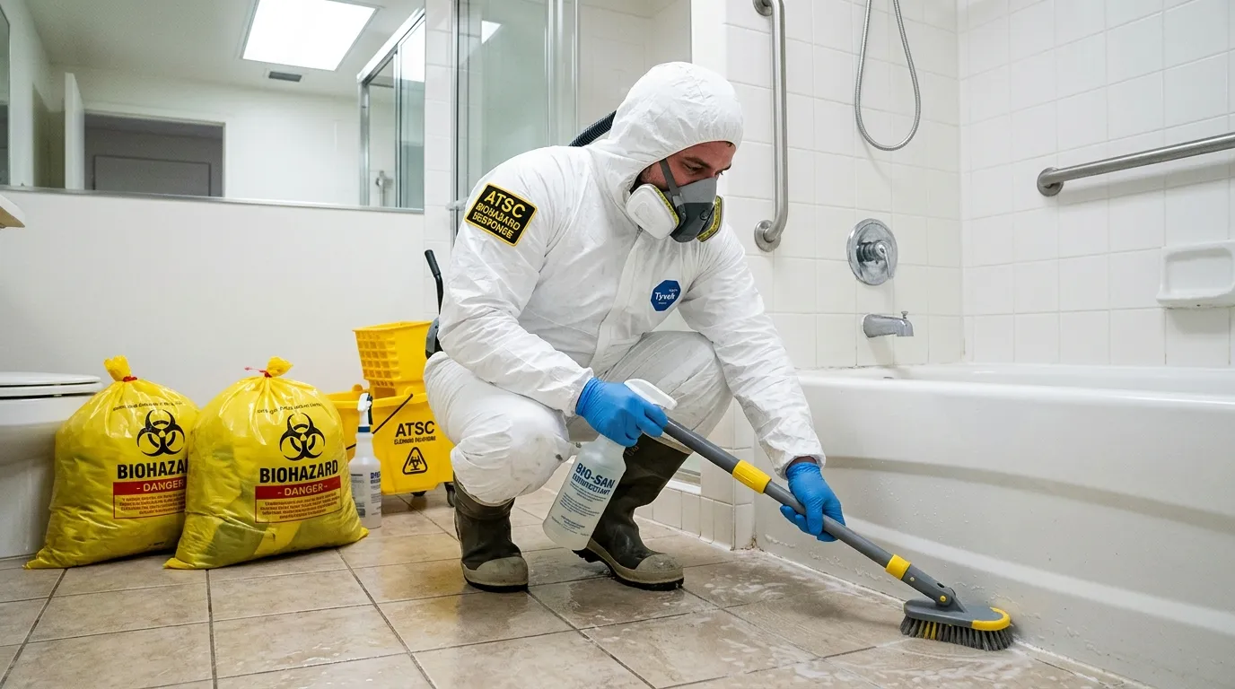 Decontamination equipment deployed for Blood Cleanup in Hicksville